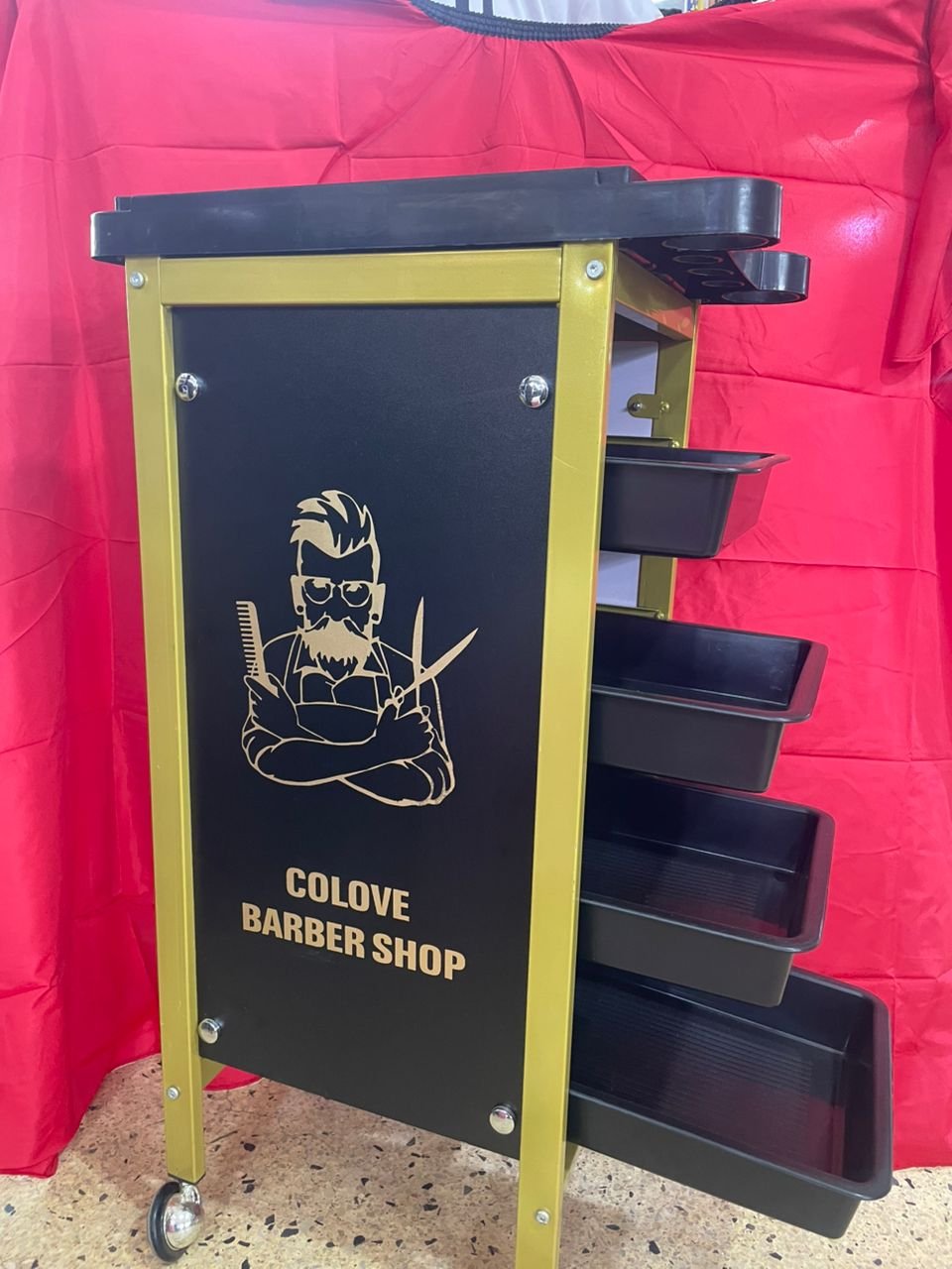 Colove Barber Shop Trolley