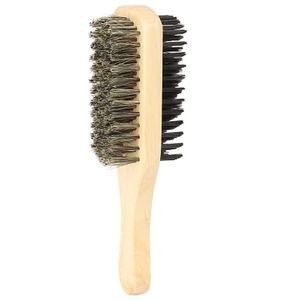 Soft Hair Brush (Two-Sided Wooden Handle)